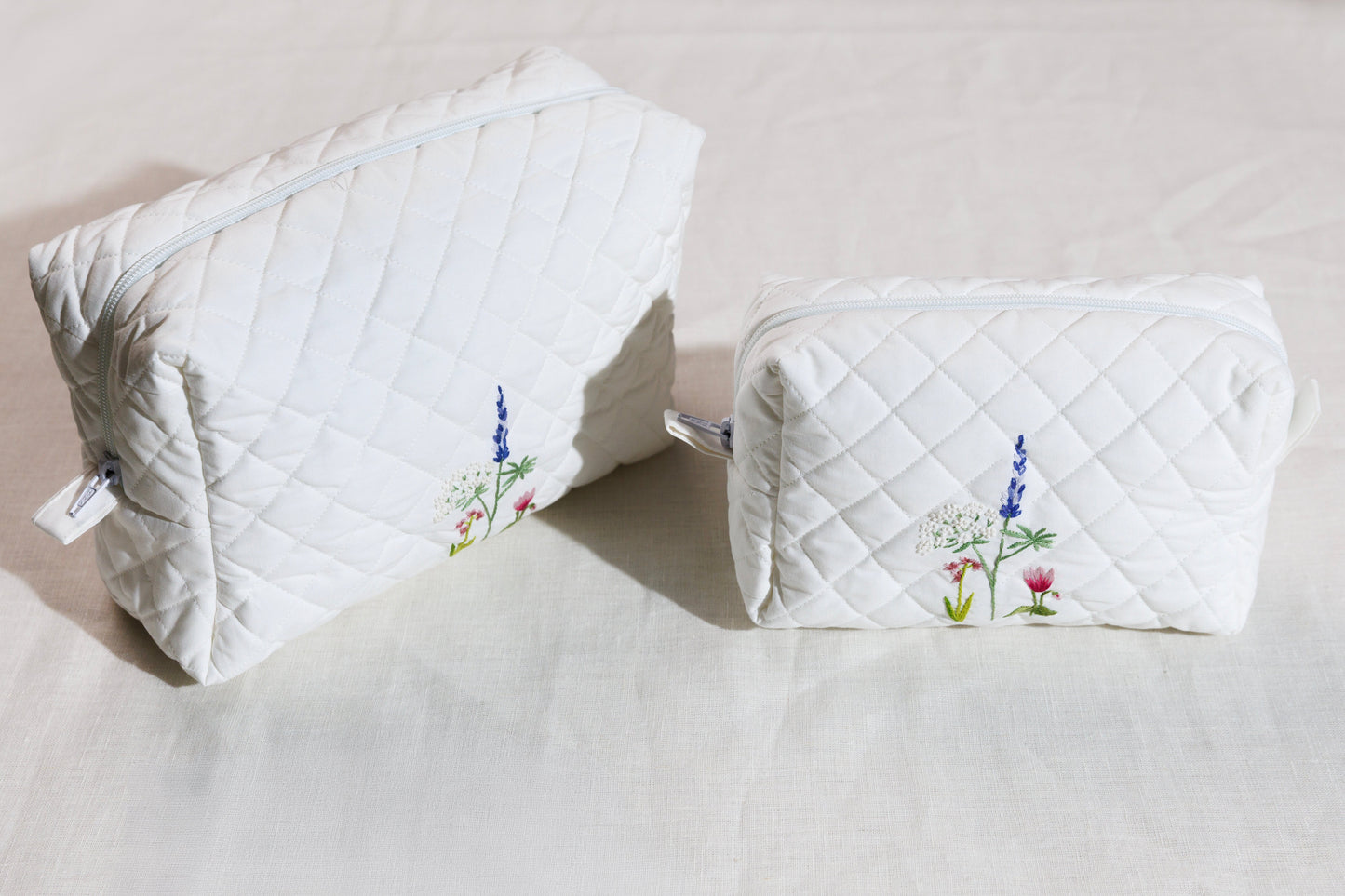 Wild Flower Field - Toiletry Bag Set of 2