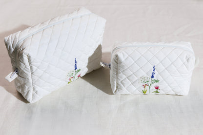 Wild Flower Field - Toiletry Bag Set of 2