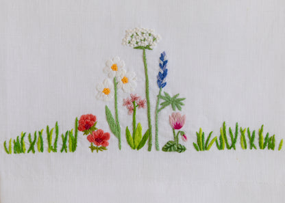 Wild Flower Field - Large Towel Set of 2