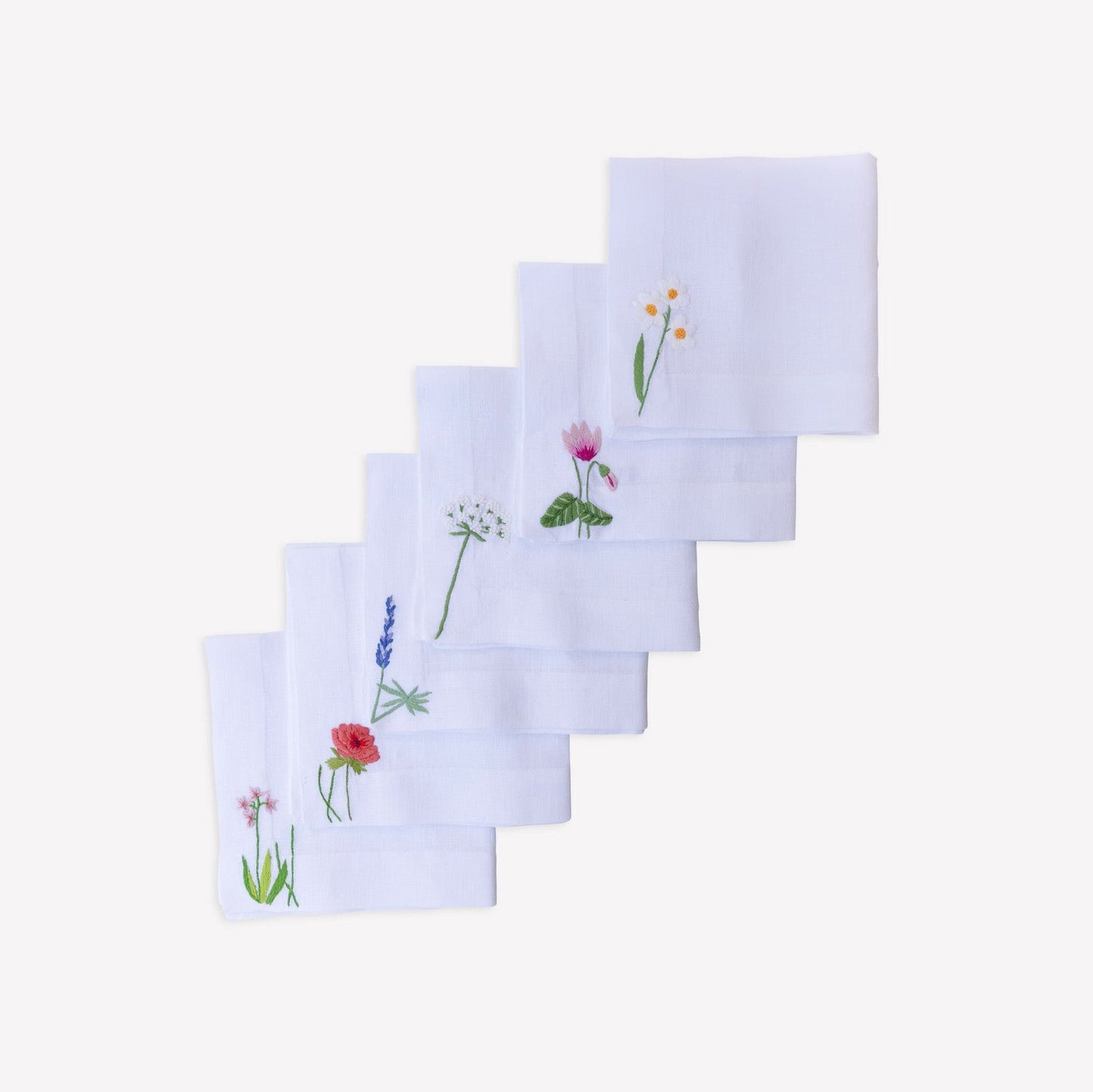 Wild Flower Field - Small Towel Set of 6